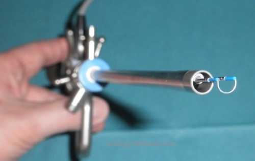 figure resectoscope for TURP
